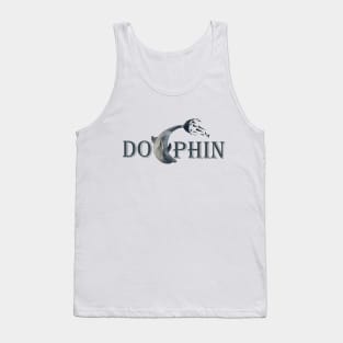 dolphin lowpoly art Tank Top